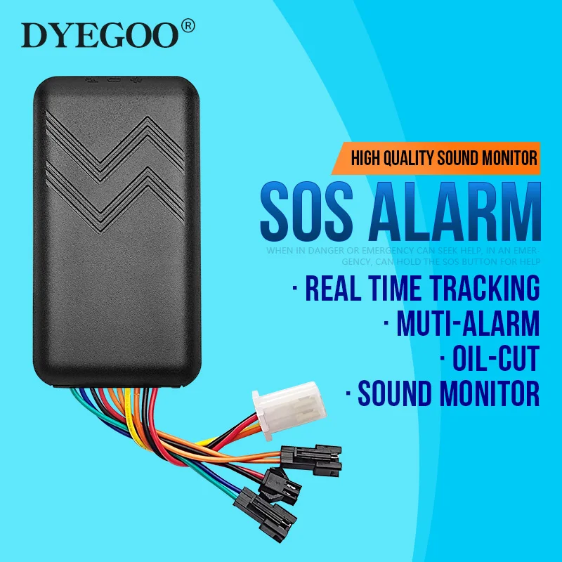 GT06 GT02N DYEGOO Guaranteed 100% Vehicle Car Motorcycle E-Bike GPS Tracker ACC SOS Alarm Sound Monitor Android IOS APP