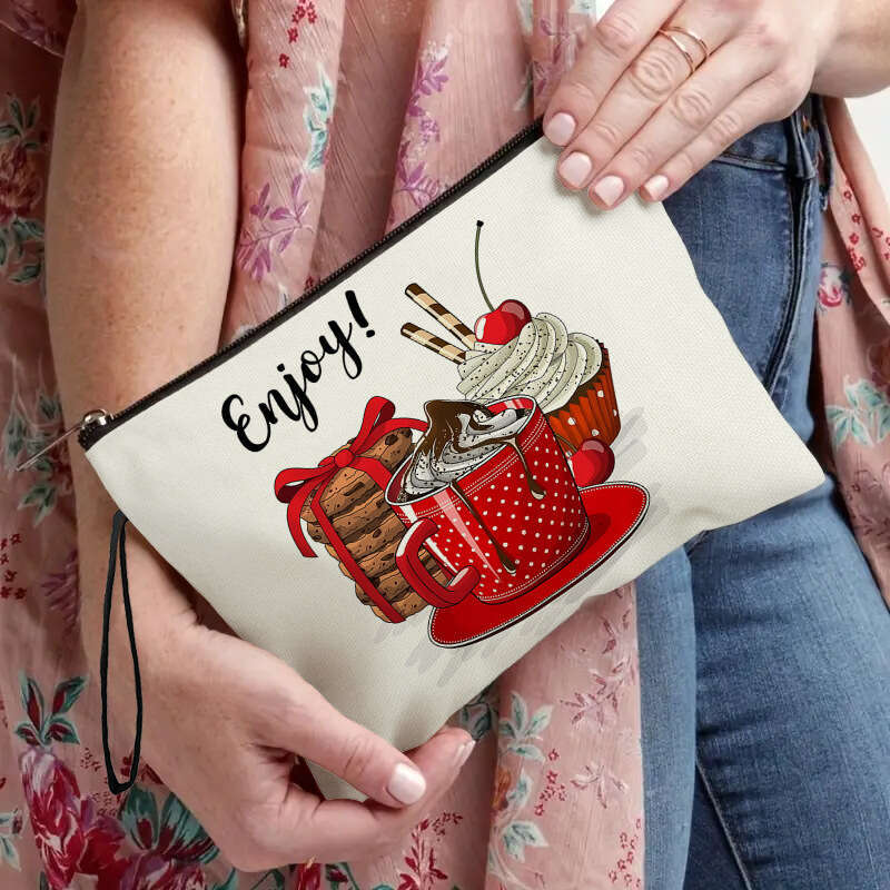 New Makeup Home Zipper, Toilet Student Change Bag, Multi functional Portable Storage Bag