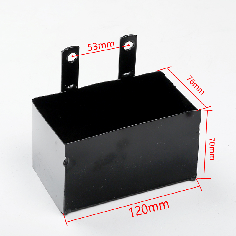 1Pcs Black Frame Battery Box Dirt Pit Bike Case Holder For CRF50 Off Road Motorcycle Apollo 110 Chinese Motocross