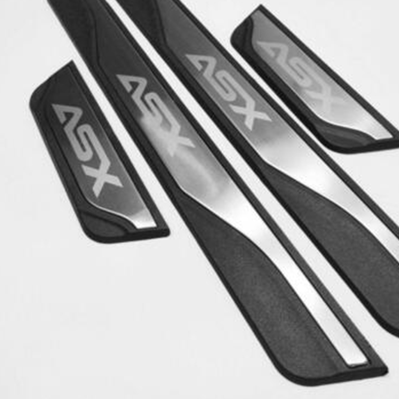 for Mitsubishi ASx Auto Accessories 2010 2019 Door Sill Protector Scuff Plate