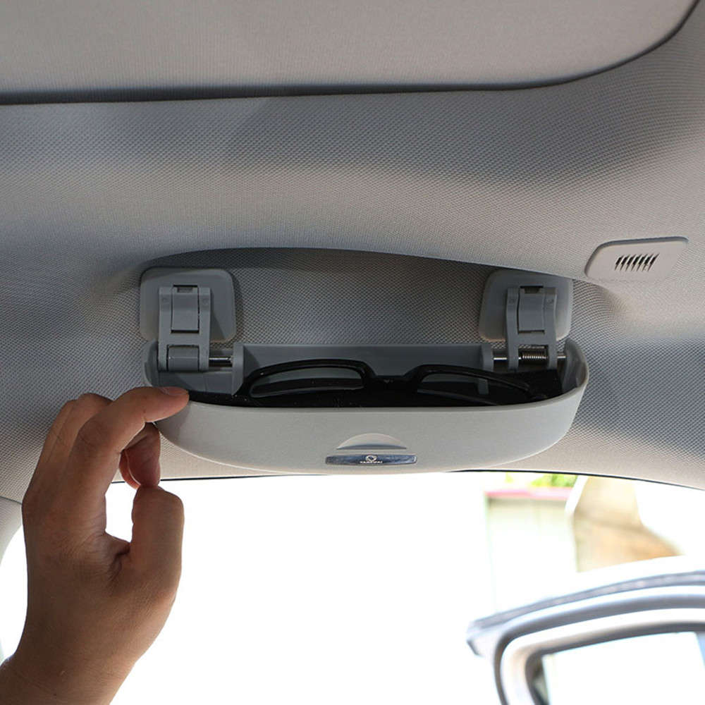 1 Piece ABS Car Sunglasses Holder Glasses Box Case for Honda CRV City Civic HRV HR-V FIT JADE Accord Odyssey Car Parts
