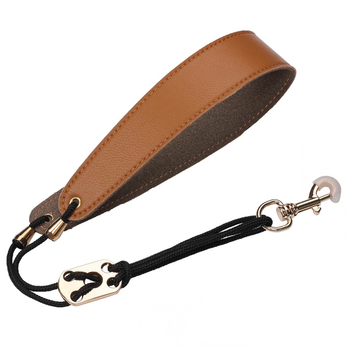 Leather 2025 Saxophone Neck Strap 4CM new / 1.57Inches Width Non-slip Sax Straps with Metal Swivel Hook for Alto / Tenor / Soprano Saxs