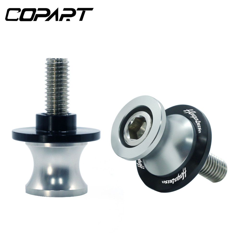 For Suzuki HAYABUSA GSXR1300 All Year Motorcycle Accessories Swingarm Spools Slider Rear Swing Arm Cover Stand Screws Paddock
