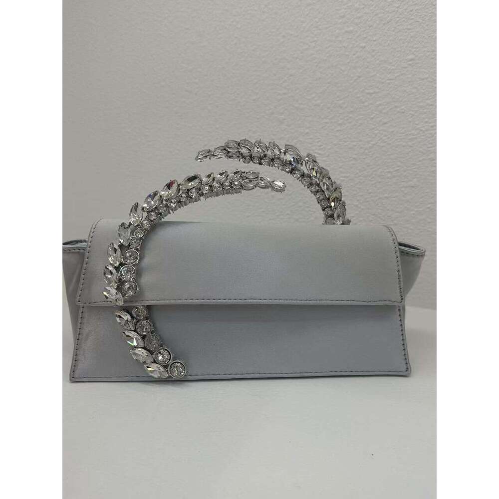 for Women 2024 New Internet Celebrity Same Style Flash Handbag Instagram Fashionable Diamond Single Shoulder Crossbody Bag