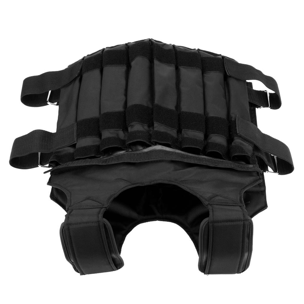 Max Loading 20kg Adjustable Weighted Vest Weight Jacket Exercise Boxing Training Waistcoat Invisible Weightloading Sand Clothing