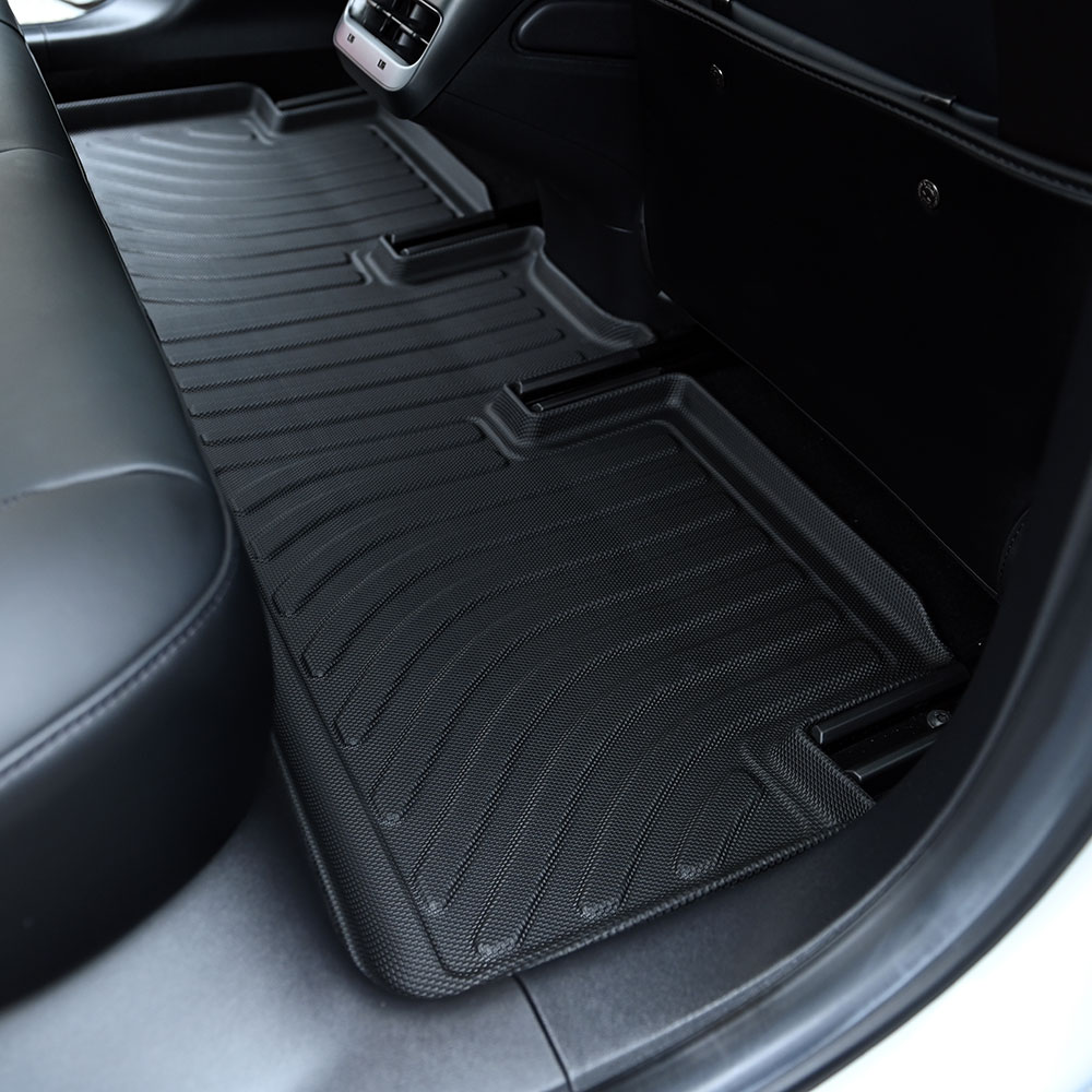 Floor Liners For Tesla Model 3 (2021-2023.10) All-Weather Floor Mats Hardwearings Foot Carpet Protector