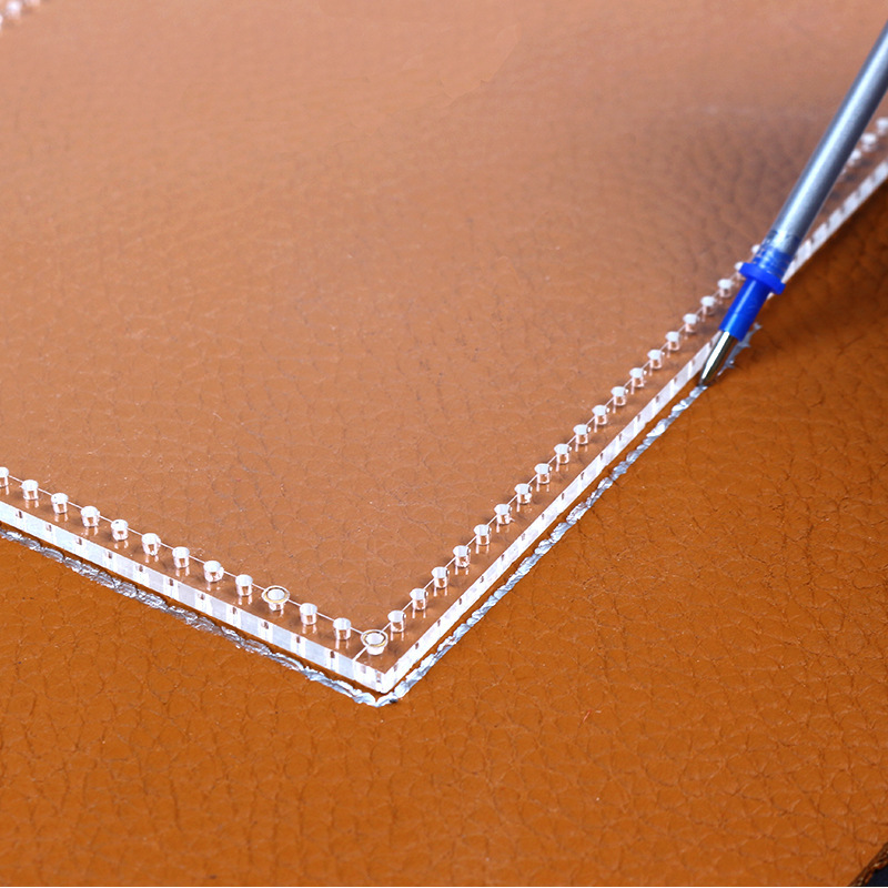 Leather Clutch Women Long Wallet Sewing Patterns Acrylic Template For DIY Making Handmade LeatherCraft