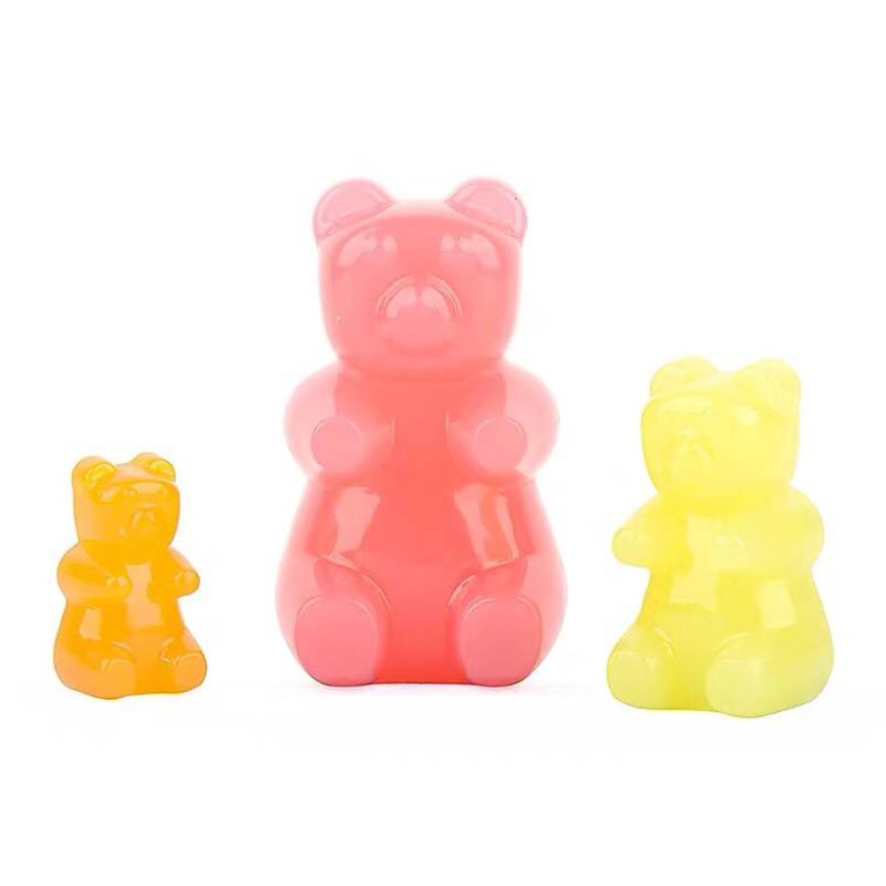41XC Gummy Bear Candy Silicone Mold Cake Chocolate Fondant Resin Pendant Jewelry DIY