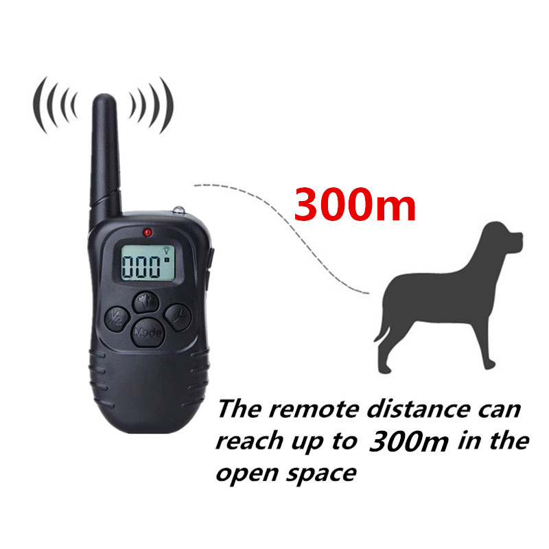 Pet Dog Remote Training Collar Rechargeable Waterproof Electronic Dog Shock Collar Remote Shocker Training Equipment For Dogs