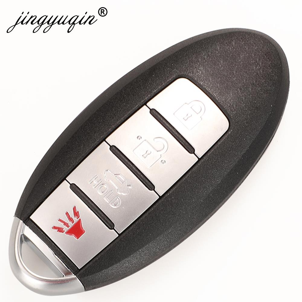 jingyuqin CWTWBU729 /CWTWBU735 Car Remote Key for 2025 Nissan Tiida Teana Altima Maxima Armada Xtrail Pathfinder Rogue new Versa juke