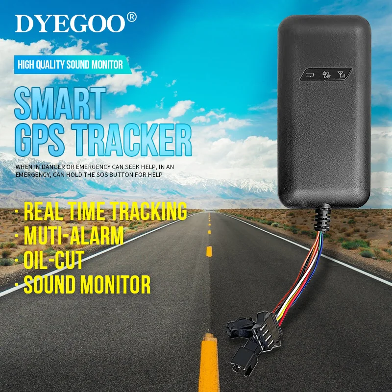GT06 GT02N DYEGOO Guaranteed 100% Vehicle Car Motorcycle E-Bike GPS Tracker ACC SOS Alarm Sound Monitor Android IOS APP