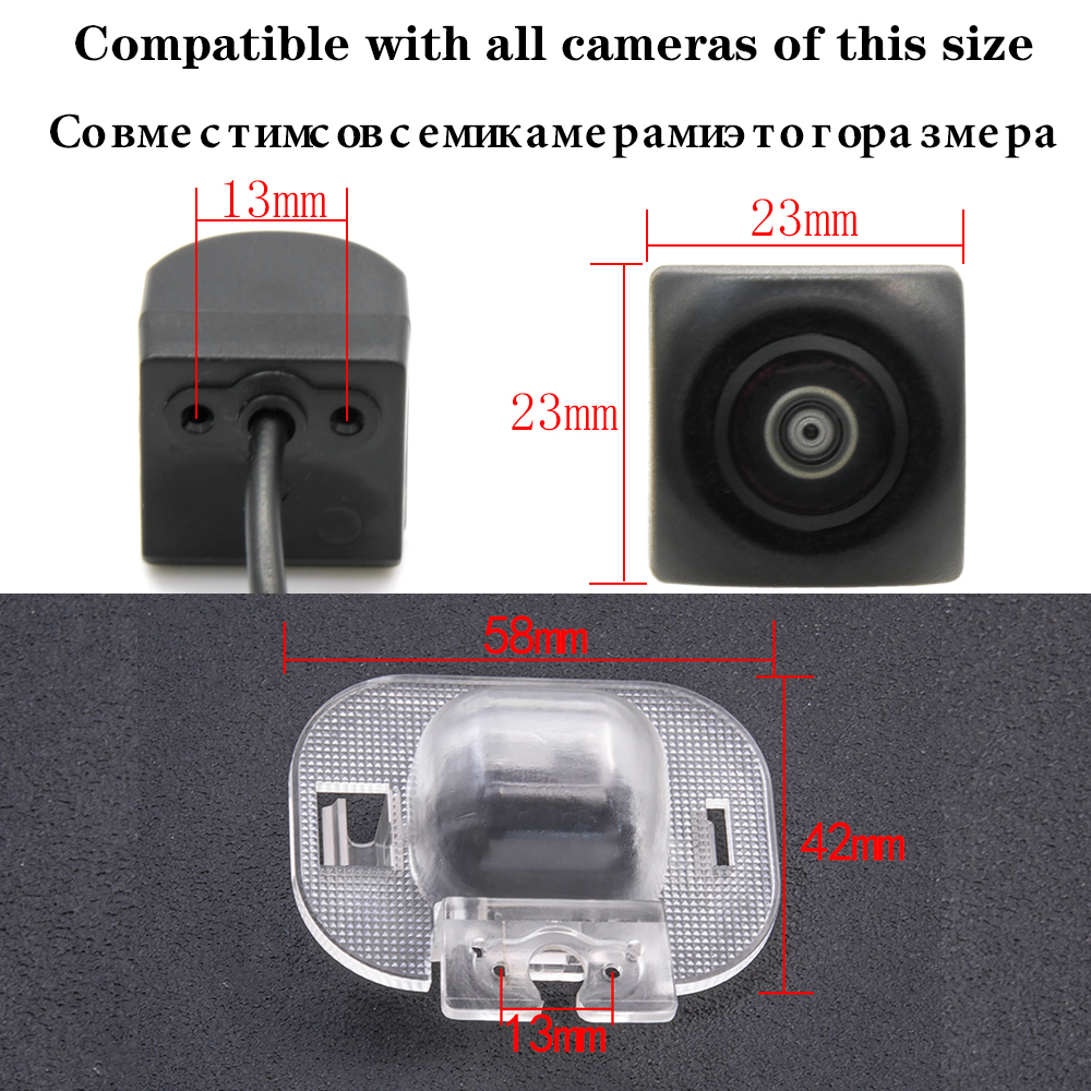 Car Rear 2025 View Camera Bracket License new Plate Lights Housing For Hyundai Accent Verna Solaris i20 i25 KIA Forte 1 Cerato 2 Venga