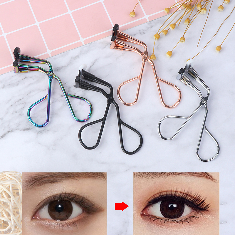 a ec sale New Eyelash hot Curler Makeup Tools Beauty Tool Lashes Tweezers Wholesale Whole