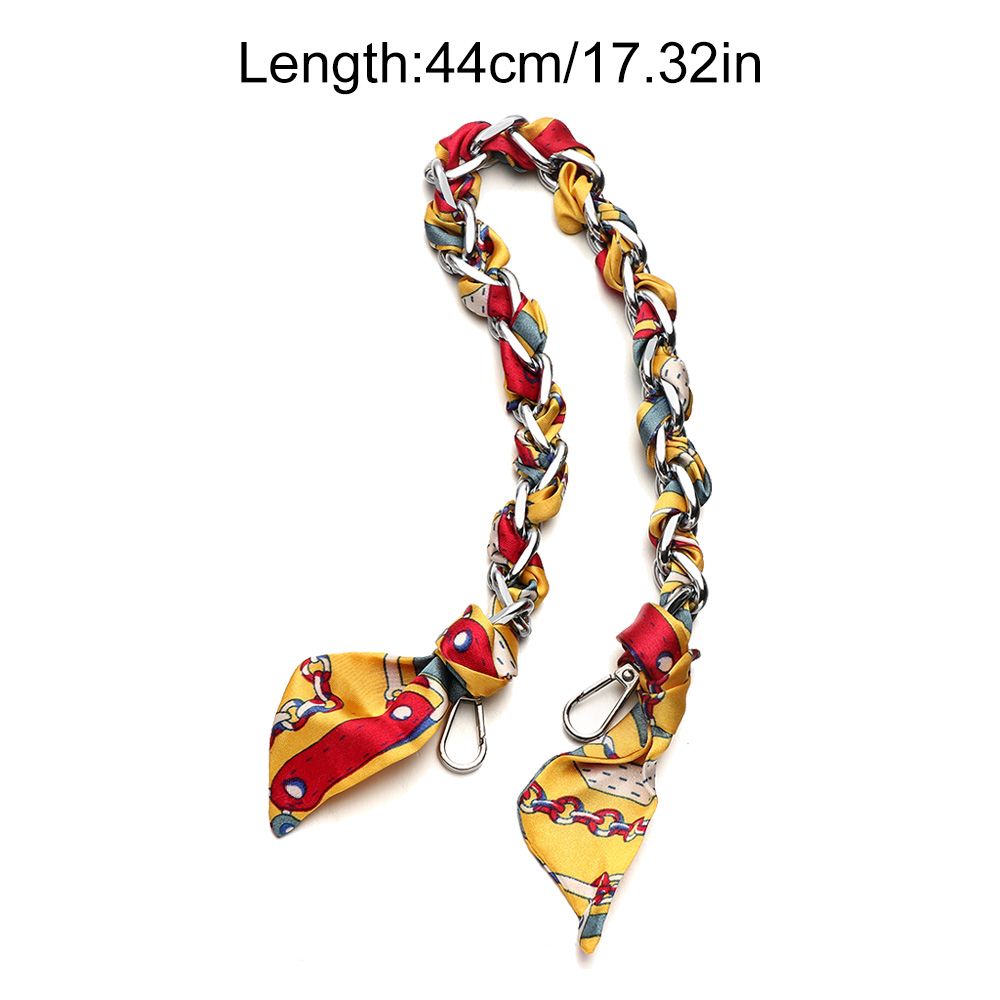 1Pcs Detachable Hardware Handbag Accessory Metal Alloy Bag Belt Silk Scarf Chain Bags Belt Straps Bags Chains