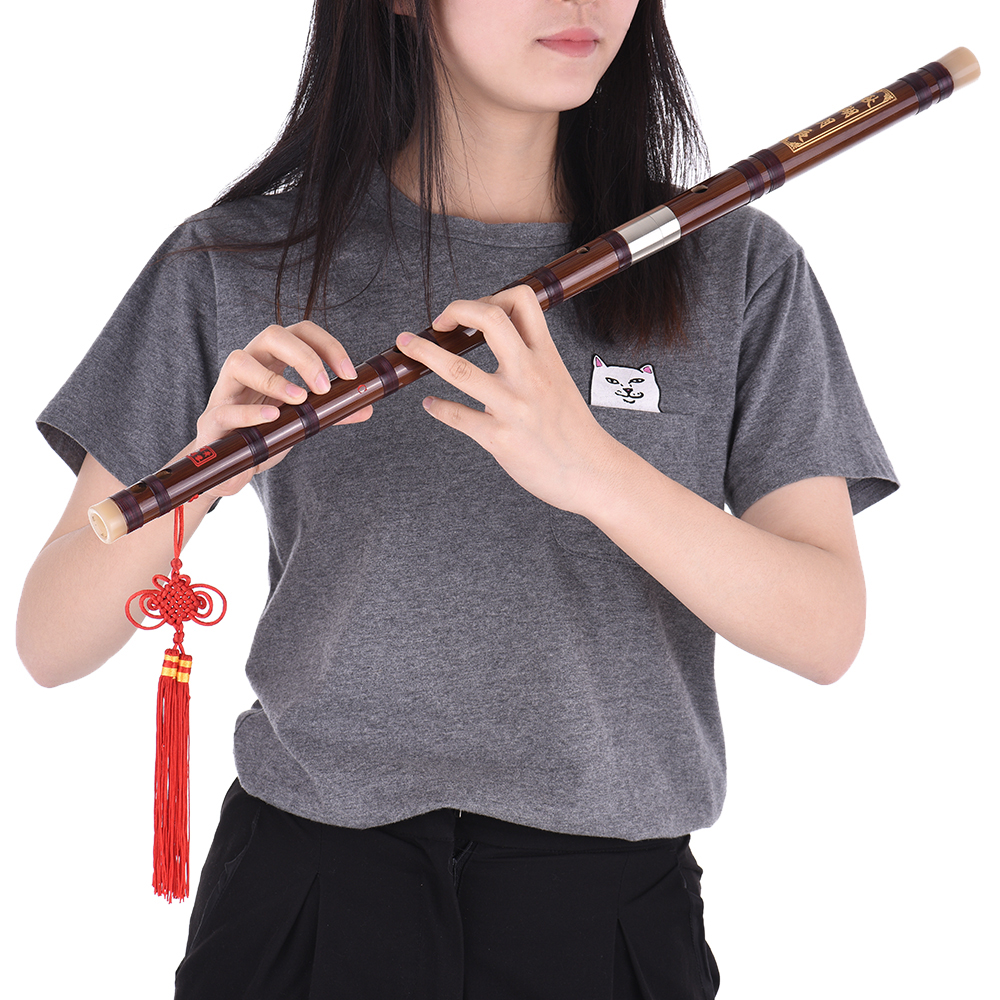 Pluggable Bitter Bamboo Flute Dizi C D F Key Traditional Handmade Chinese Musical Woodwind Instrument Study Level for beginner