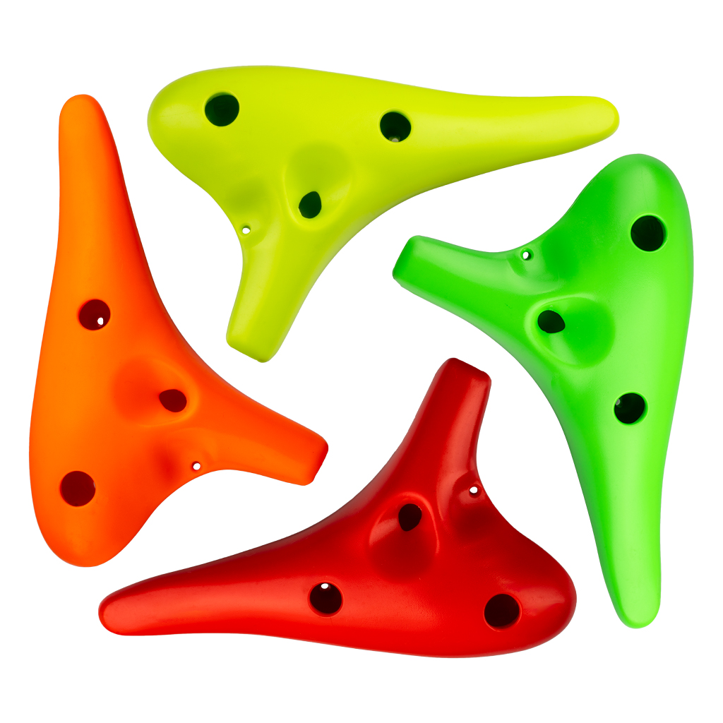 NAOMI new 12-hole Ocarina Resin Plastic Flute Alto 2025 C Key Anti-Broken Well-Crafted Beautiful Sound Unique Gift For Children Beginner