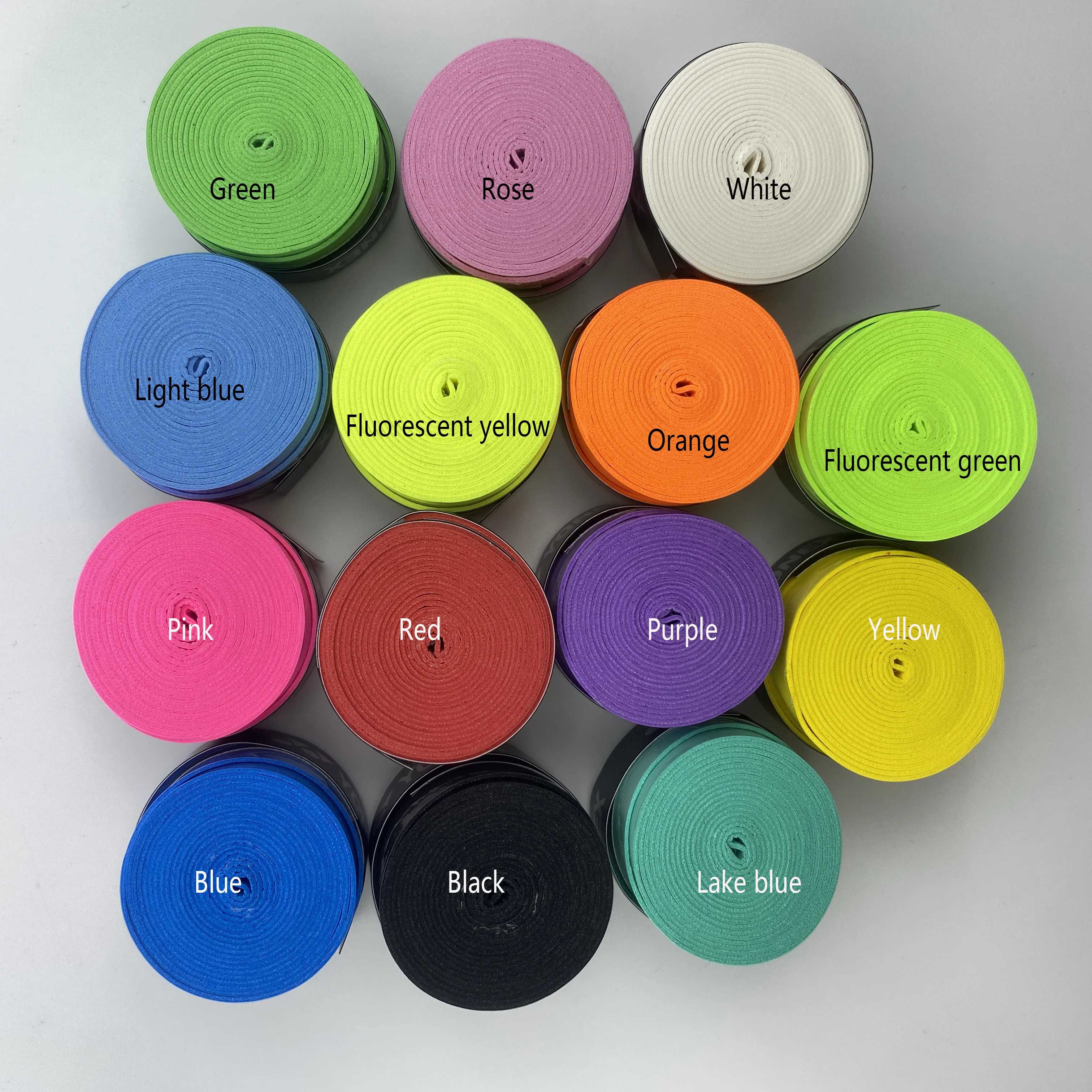 10pcs/lot tacky feel Grips/Overgrip(use for tennis,squash and badminton)
