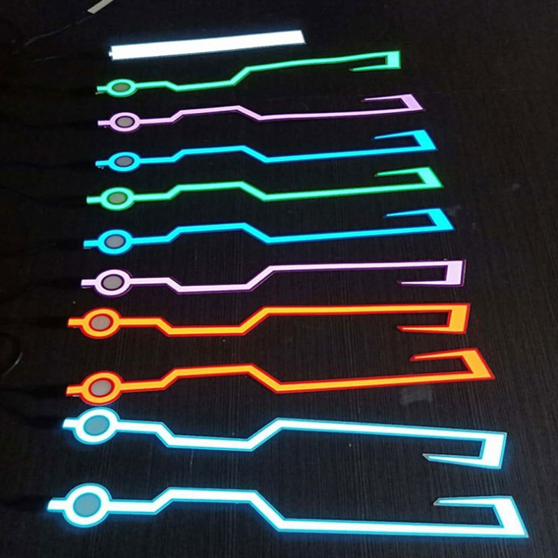 Motorcycle Helmet LED Light Cold Light Strip Night 2025 Signal Flashing Stripe new LED Luminous Sticker Modified Reflective Kit