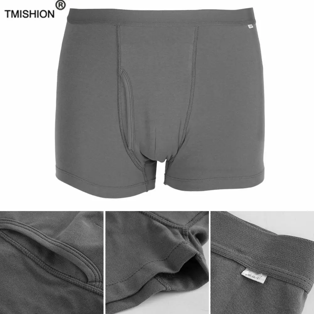Adult Diaper Men's Washable Incontinence Shorts Open Underwear Adult Patient Reusable Breathable Pant Diaper for Travel Hospital