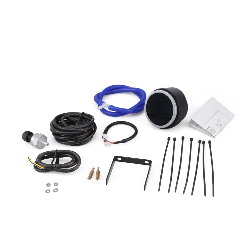 Cnspeed 2" 52mm Car Digital Turbo Boost Gauge Tachometer Rpm Gauge Water Oil Temperature Oil Pressure Meter With Sensor