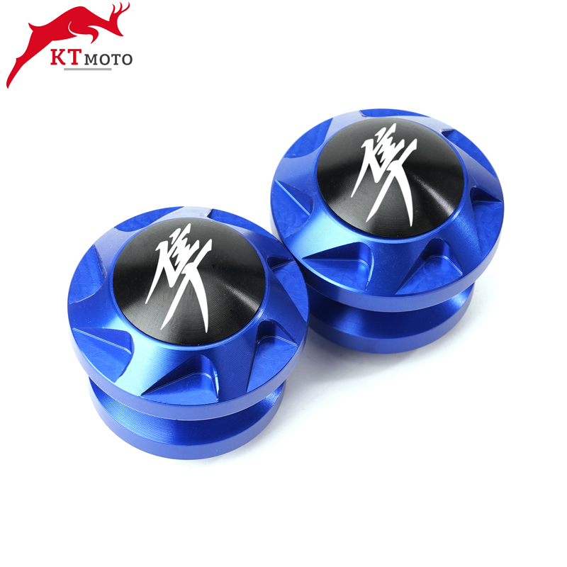 For SUZUKI HAYABUSA GSX-R 1300 GSXR1300 1999-2020 2018 2019 M8 Swingarm Spool Slider Stand Screws Motorcycle Accessories