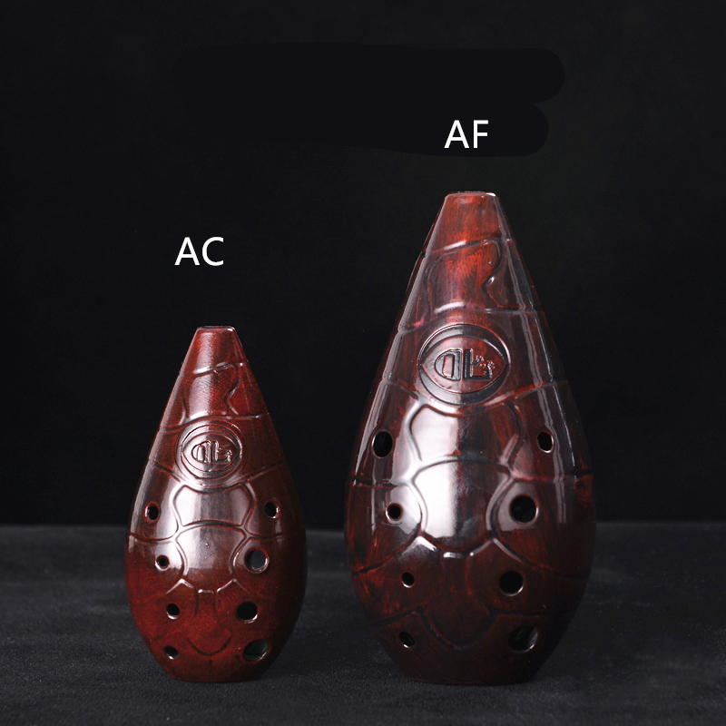 12 Hole Alto Ocarina AC/AF ABS resin ocarina of time Orff instruments for student children's gift plastic ocarina alto