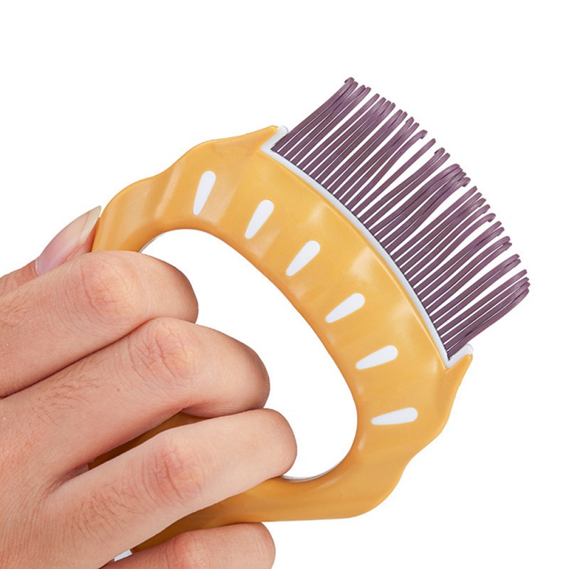 Pet Hair Remover Brush Plastic for Small Medium Dogs Cats 10*8*1cm Comfortable Pet Cat Supplies Animal Combs