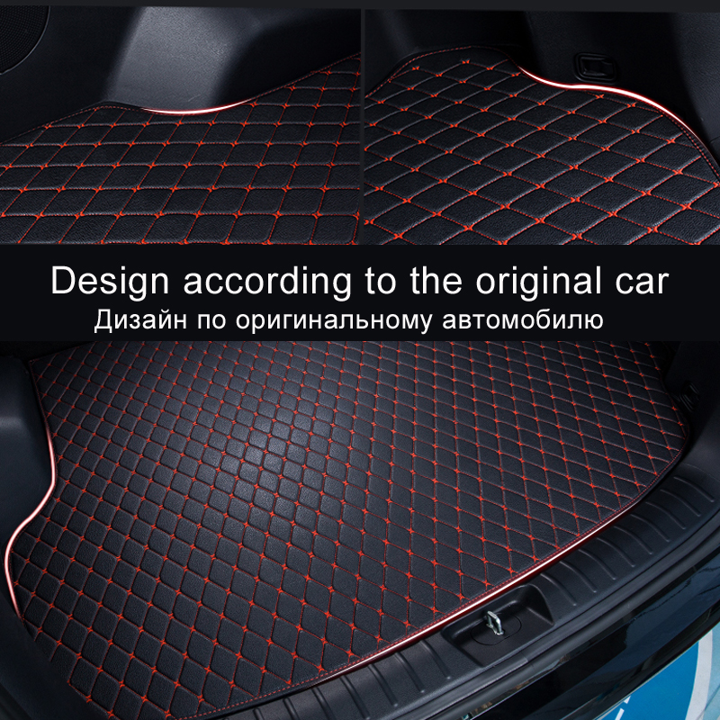 Car trunk mat for Toyota Prado new Seven seats 2010 2011 2012 2013 2014 Cargo Liner 2025 Carpet Interior Parts Accessories Cover