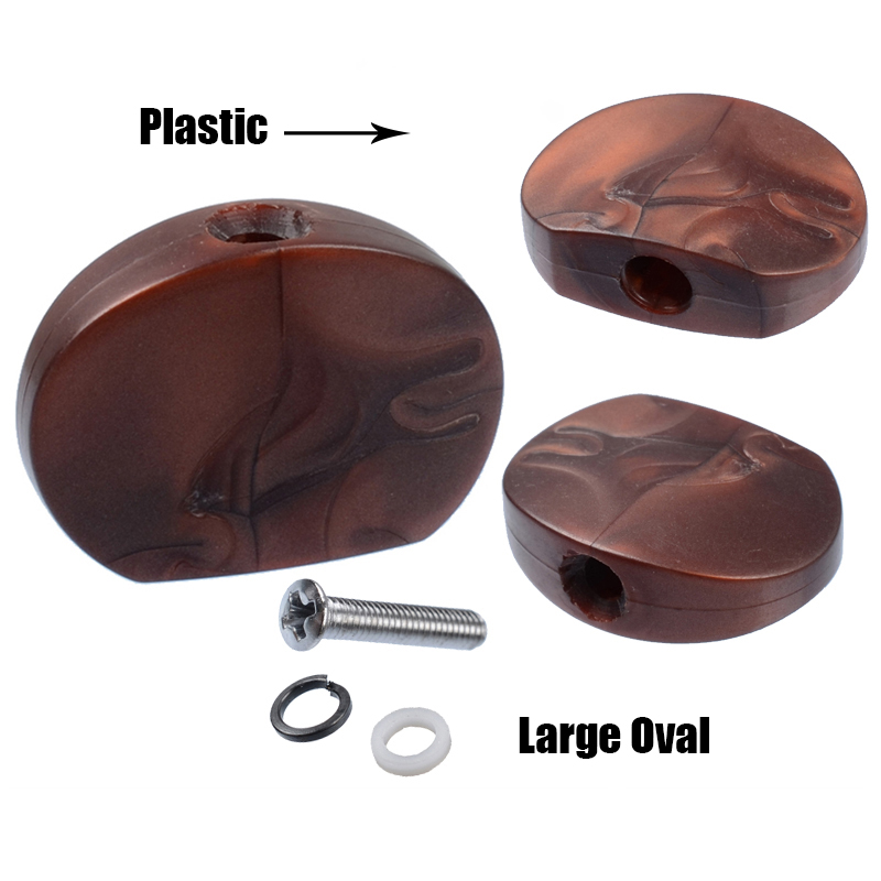 6PCS or 60PCS Chocolate Guitar Tuning Pegs keys Tuners Machine Heads replacement Buttons knobs Handle