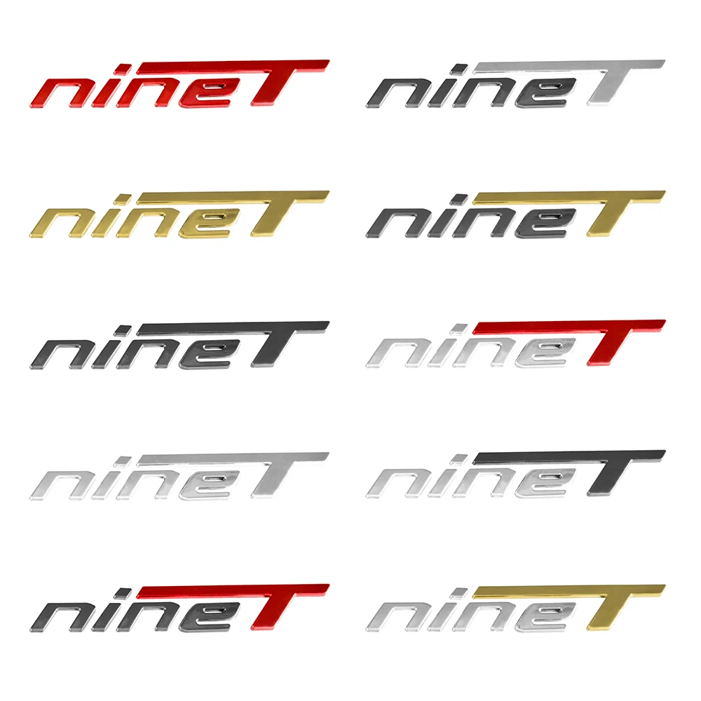 3D Heat-resistant Motorcycle Exhaust Pipe Sticker Cool Personality Gradient waterproof Decal For BMW R NINE T R NineT r9t 3 D
