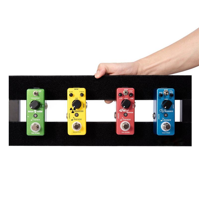 Adhesive Guitar Effect Pedal Tapes Board Pedalboard Pedals Mounting Tape Length 2M Width 5CM Hook Loop Guitar Accessories