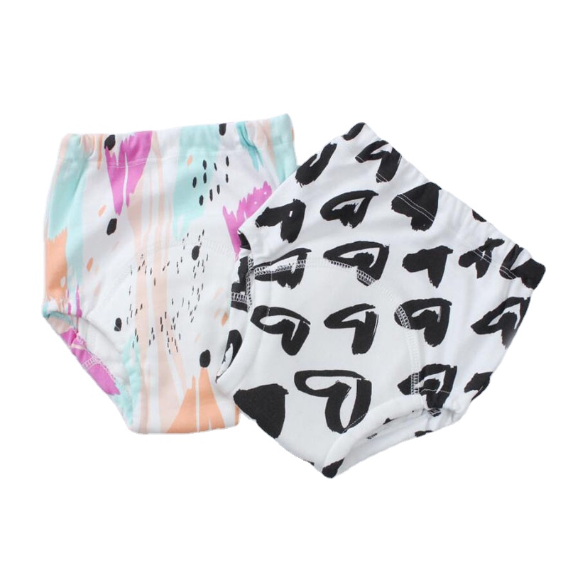 Waterproof Children's Underwear Panties Cloth Diapers Diaper 20pcs Reusable Baby Toilet Training Pants Potty