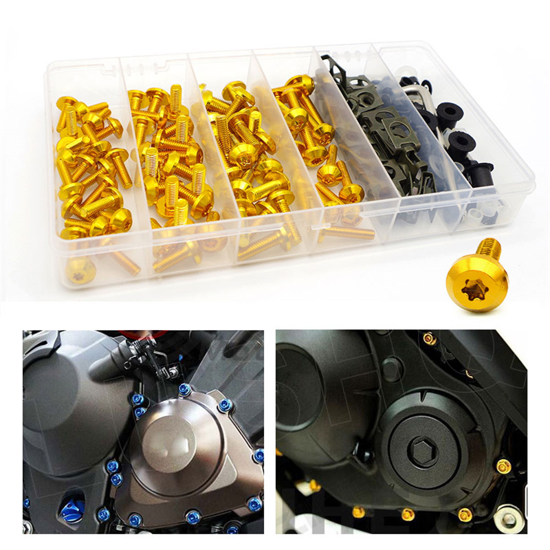 Motorcycle Accessories Moto Screw Kit Covers For YAMAHA mt10 majesty 400 raptor 700 mt09 xt1200z super tenere dt 125 jog rr