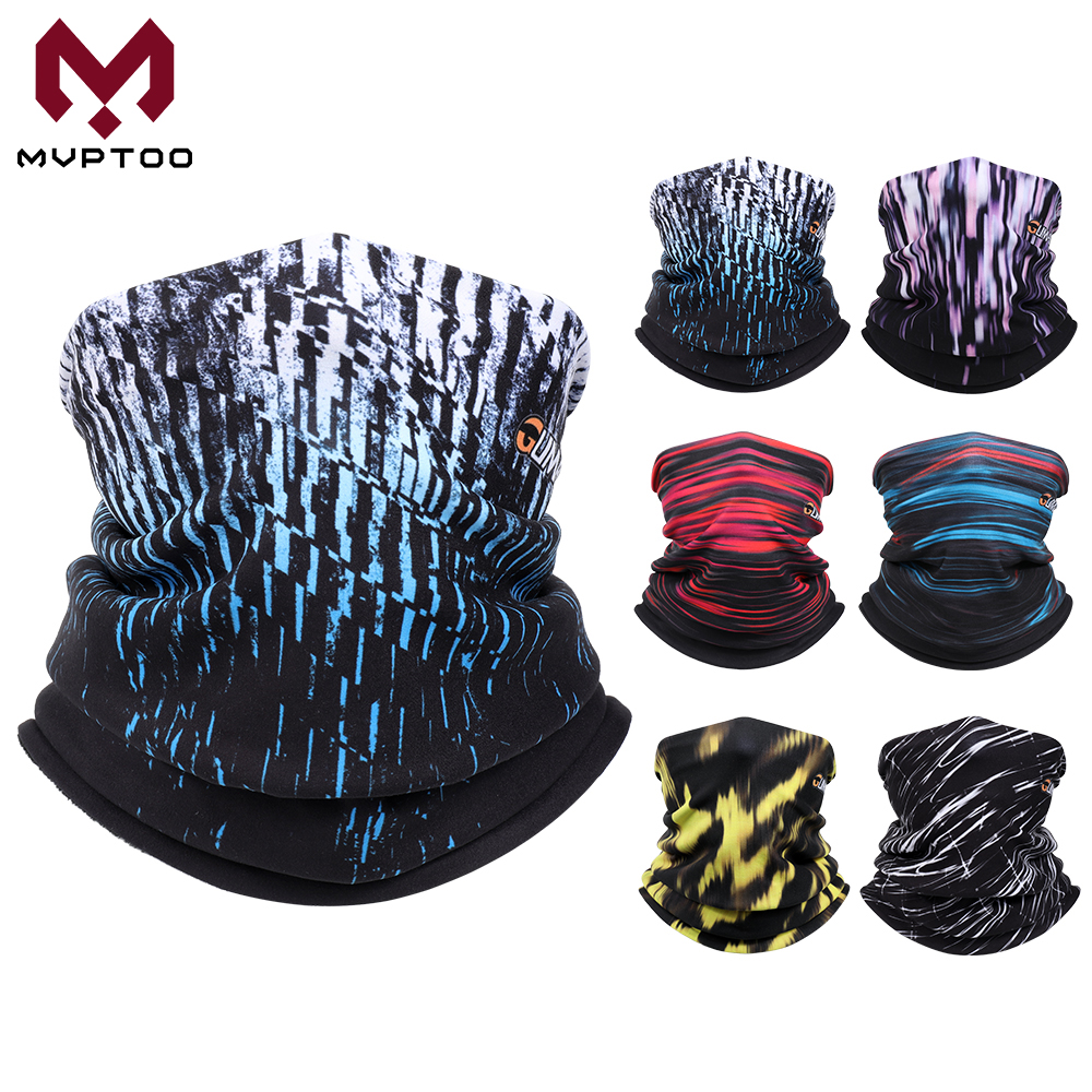 Thermal Fleece new Motorcycle Face Mask Bicycle Skiing Moto Biker 2025 Cycling Neck Warmer Gaiter Tube Scarf Cover Winter Men Bandana