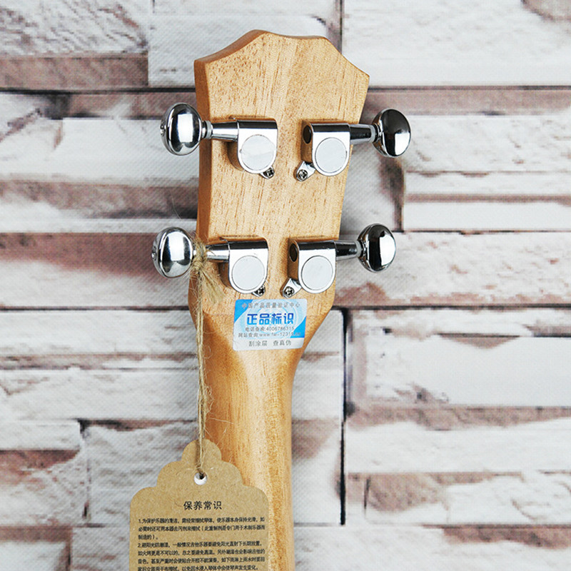 SevenAngel Concert Acoustic Ukulele 23 inch Rosewood Hawaiian 4 Strings Guitar 17 Fret Electric Ukelele with Pickup EQ