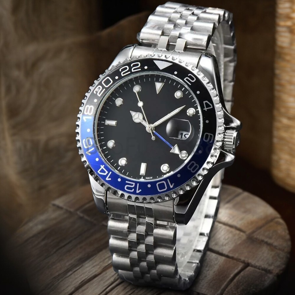 Luxury Watches for Men Quartz Wristwatch Popular Automatic Date Daily Waterproof Cool Design Chronograph Multifunction Fashion Male Clocks For Gift