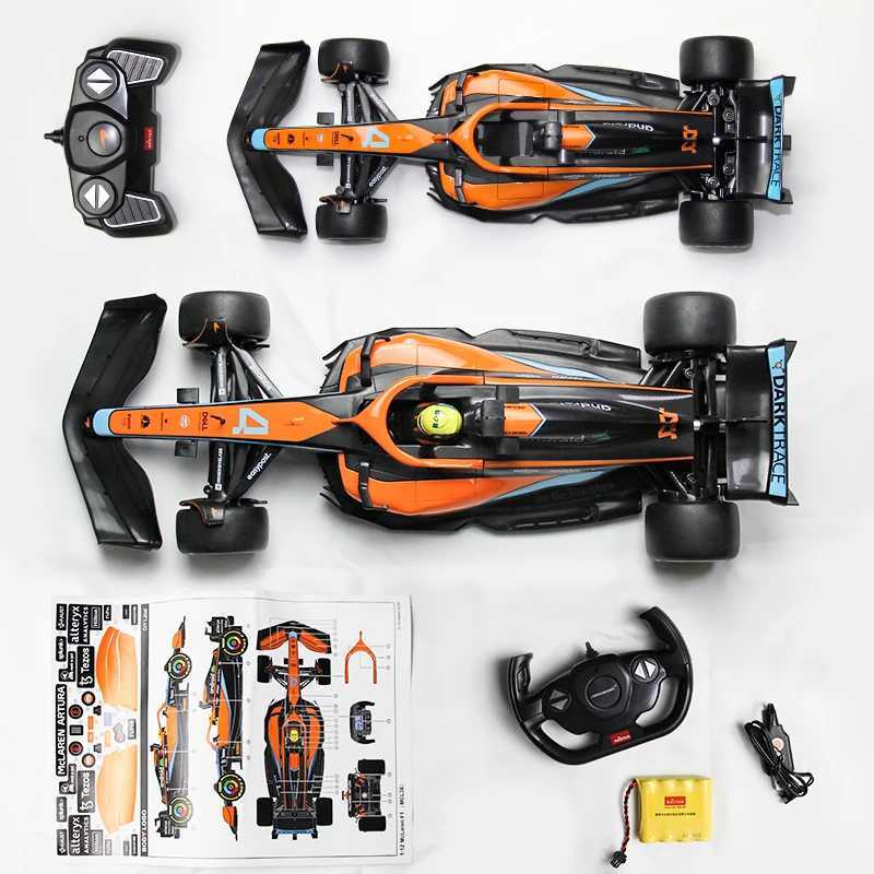 Electric/RC Car 1/12 F1 McLaren MCL36 #4 Lando Norris Formula 1 Racing RC Car Toys Model Remote Control Vehicle 1/18 Scale Collection Toy Gifts 240424