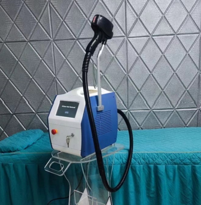Portable 808 Diode Laser Permanent Hair Removal Laser Depilation Machine