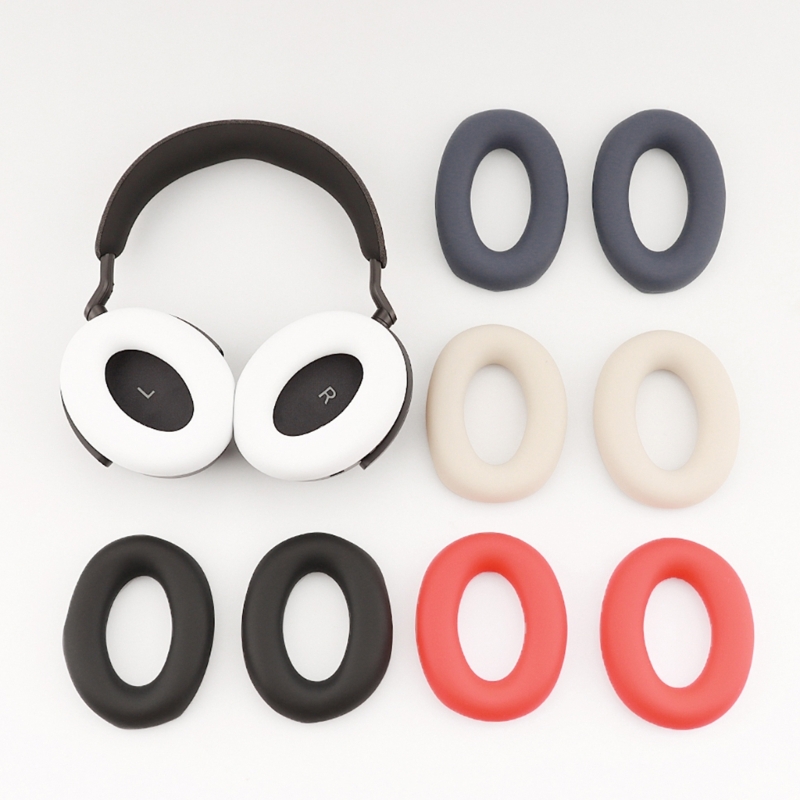 Stylish Silicone Earbud Ear Pads Cover Skin Protectors for MOMENTUM 4 Headphones Sweat Resistant Sleeves