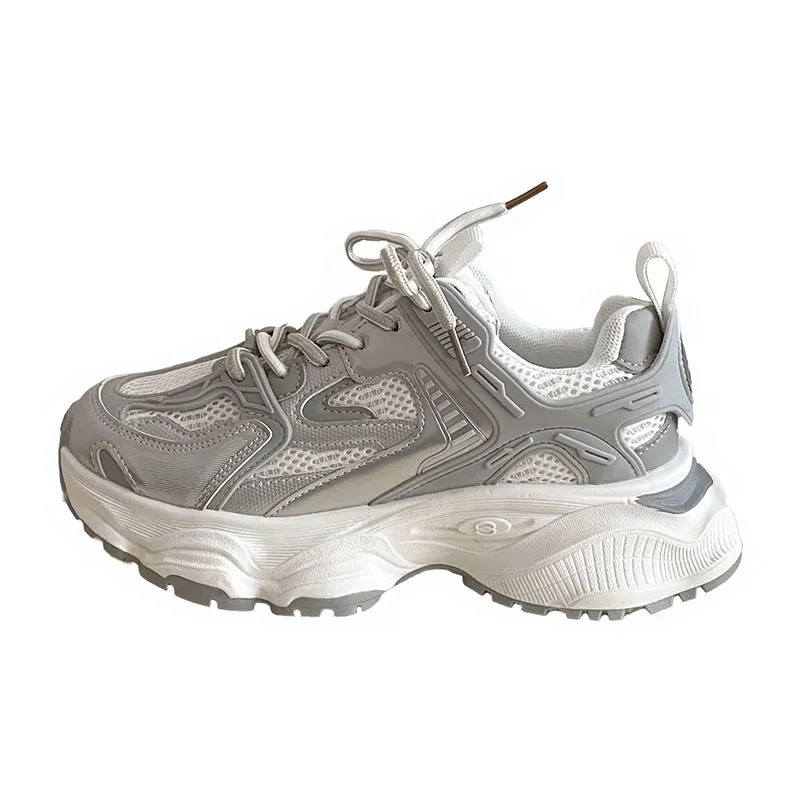Designer shoes Super Hot Thick Sole Dad Women's 2024 Spring New Matcake Shoes Elevated Casual Mesh Breathable