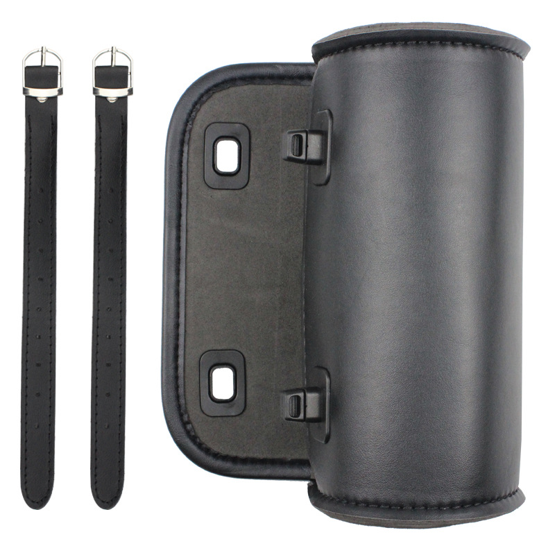 Universal Motorcycle Modified Front Dirt Bike Storage Kit Cycling Vintage Leather Bag