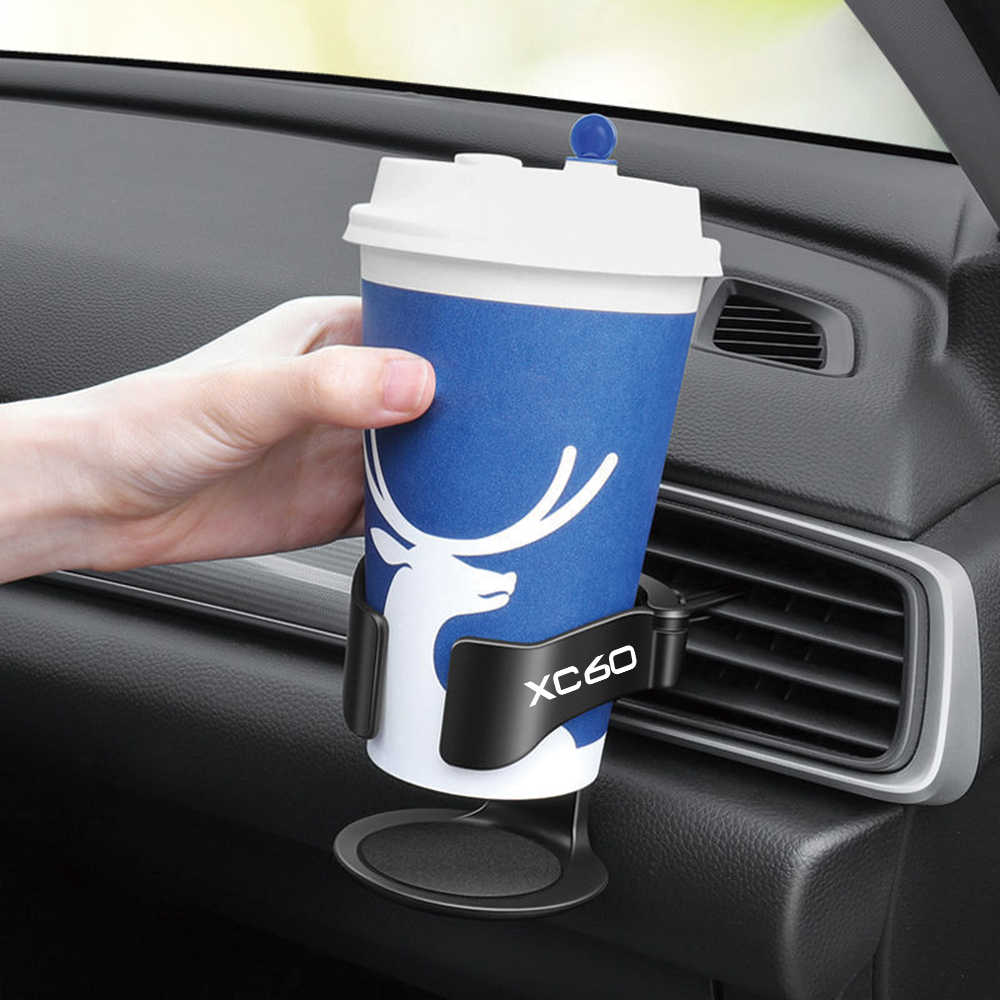 Car Air Vent Outlet Cup Holder Auto Accessories For Volvo XC90 XC60 C30 T6 S60 C70 XC40 V40 XC70 V70 V60 V50 S80 S40 AWD V90 S90
