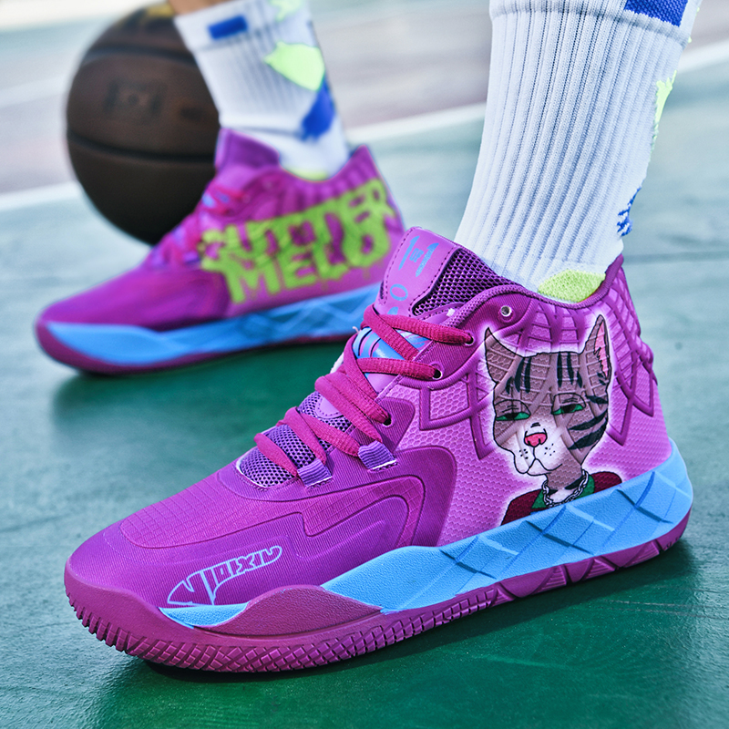 New Basketball Shoes Men Field Athletic Non-slip Cushioned Male Basketball Boots Luxury Comfortable Women Design Tennis Sneakers