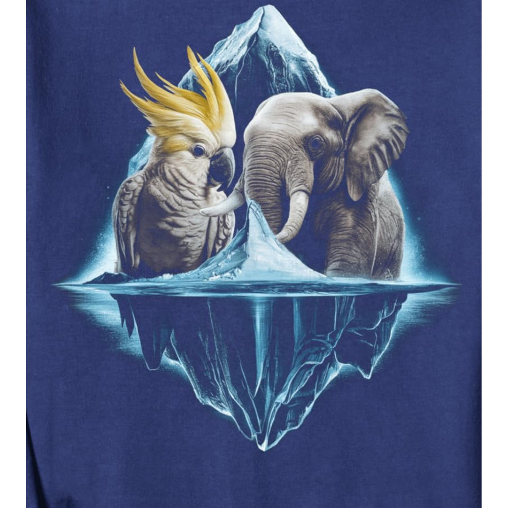 Long Sleeve Shirts for Men sweatshirt Elephant Bird Animal Lover Wildlife Nature Zoo Gift Graphic Sweatshirt T shirt Tee Streetwear Casual tops clothe