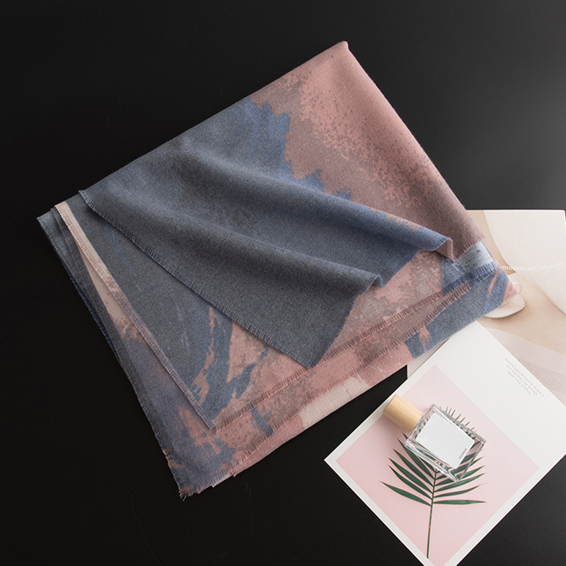 new style imitation cashmere for autumn winter, women's fashion versatile, warm and cold resistant scarf