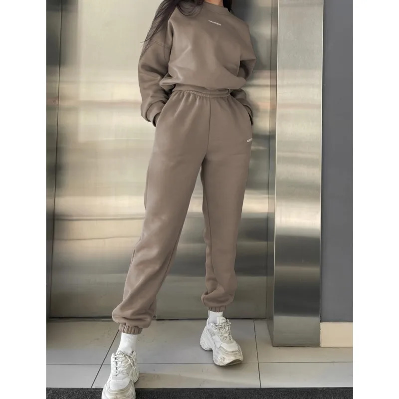 Hoodies And Pants Hoodies Set Clothes Women Two Pieces Sweatshirts trousers sets for women 2 pieces Woman clothing Outfits 241111