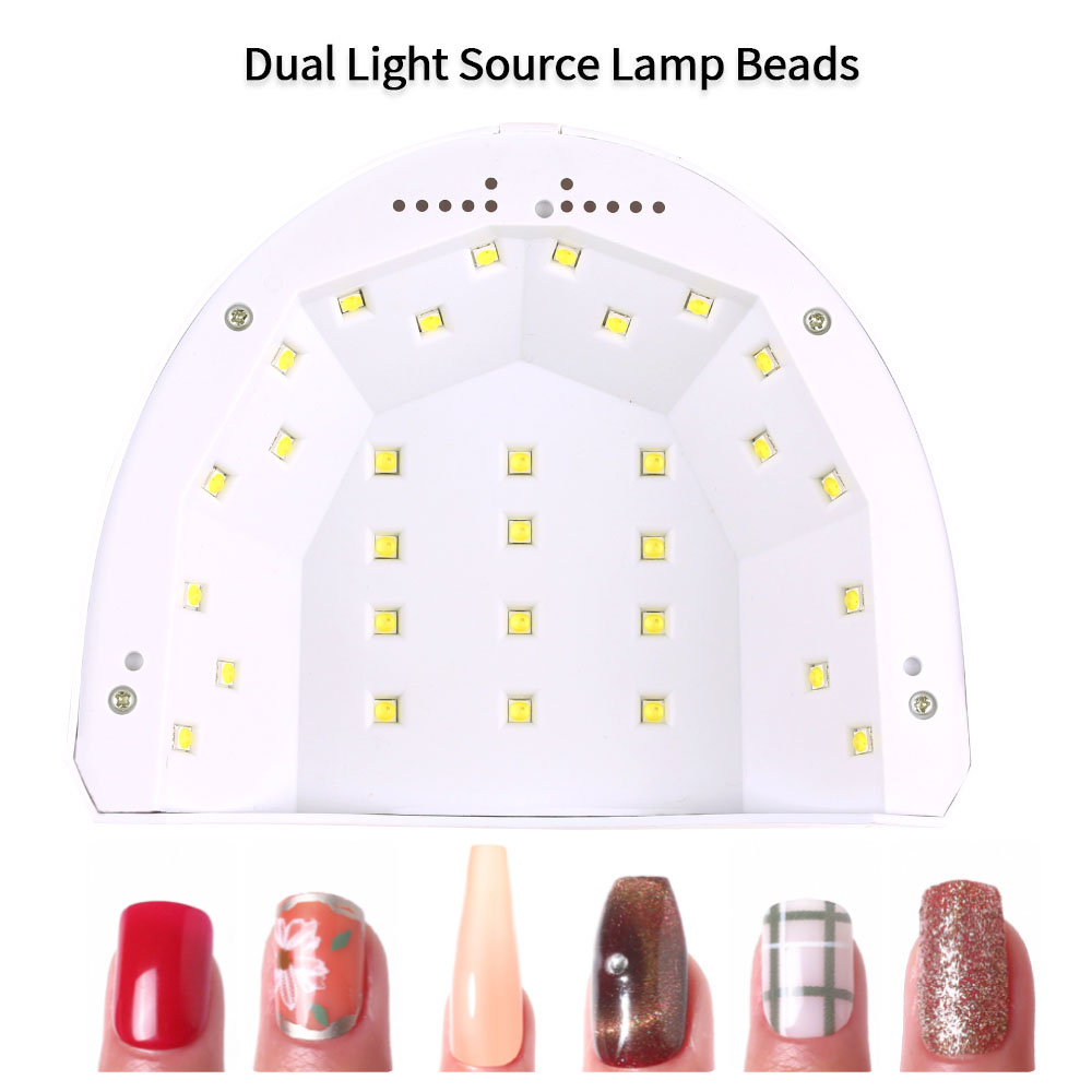 Quality LULAA High Nail Phototherapy hine Uv Led Lamp Gel Polish Drying Lamp Professional Material Nail Accessories Tools smile