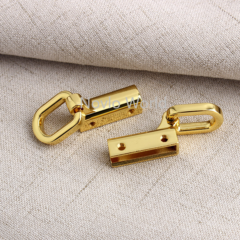 2-10Pairs K Gold Metal Side Clips For Bags Handbag Shoulder Purse Clip Buckle Anchor Gusset Clamps Link Hardware DIY Accessories