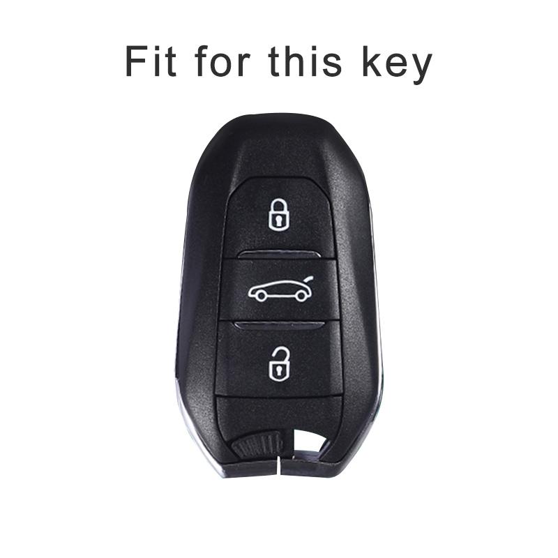 For Peugeot 2008 3008 4008 5008 308 408 508 Citroen C4 C4L C6 C3-XR Picasso DS3 DS4 DS5 Car Smart Key Case Bag Cover Fob Holder