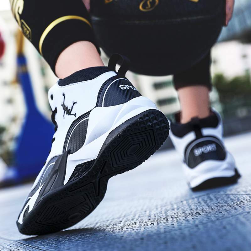 Men's Basketball Shoes High Top Basketball Shoes Outdoor 2023 Kids Boy Breathable Basketball Woman Training Sneakers Zapatillas
